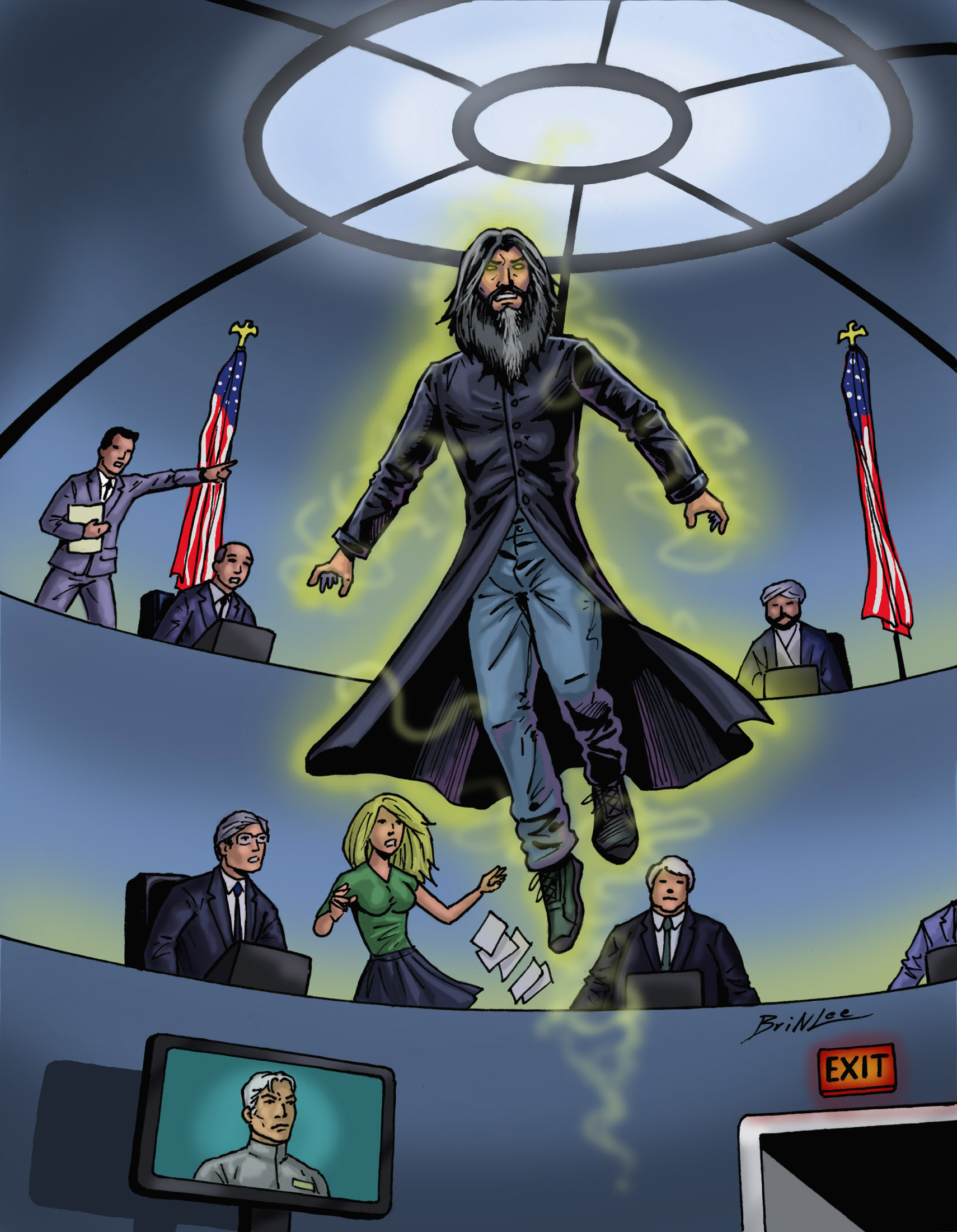 X-men Supreme Issue 35: War Crimes Panel 1